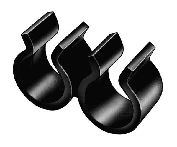 2-Way In-Air Cable &amp; Pipe Clips - Plastic