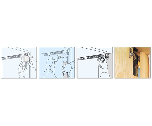 Accuride 1234 Pocket Door Slides slide 2