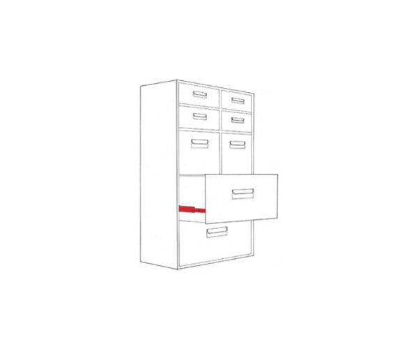 Accuride 2601 Teleskopauszug mit geringem Profil slide 2