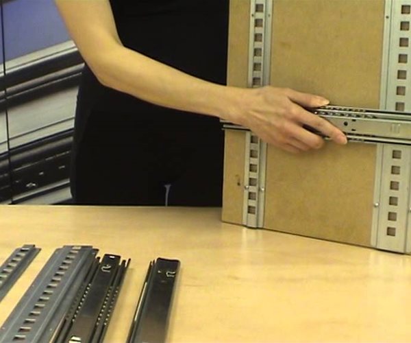 Accuride 3320 -50 Teleskopschienen - Bajonett slide 2