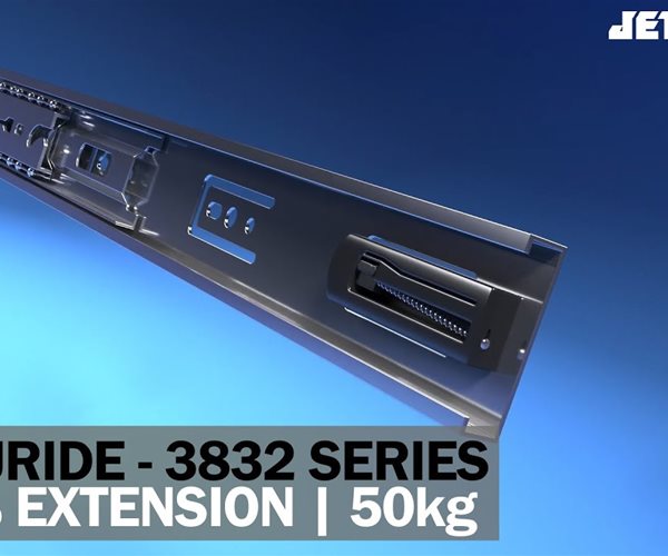 Accuride 3832 TR Führungsschienen - Drucköffnung slide 3