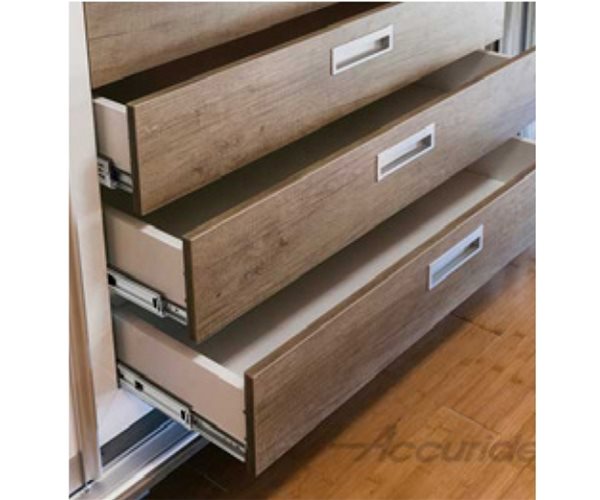 Accuride 3932-EC Soft-Close Teleskopschienen slide 3