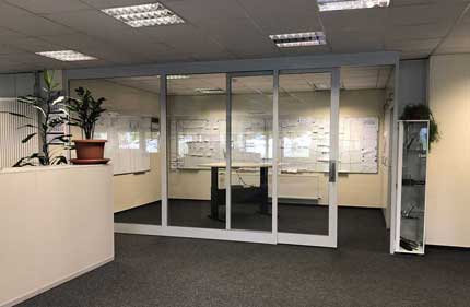 Accuride office door linear motion tracks Accuride office door linear motion tracks