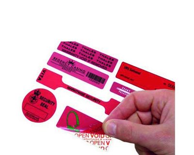 Anti-Tamper Residue Void Labels | Removable | KR