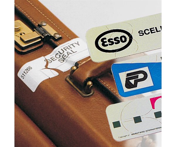Anti-Tamper Security Labels | Stretch Vinyl Frangible | MRS2 slide 1