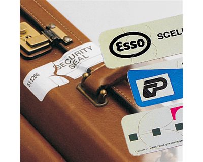 Anti-Tamper Security Labels | Stretch Vinyl Frangible | MRS2