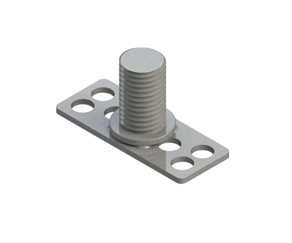 B0N069A Male Stud Bonding Fasteners - 38x15mm Base
