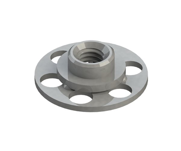 B0N106A Female Bonding Fasteners - 23mm Round Open Base