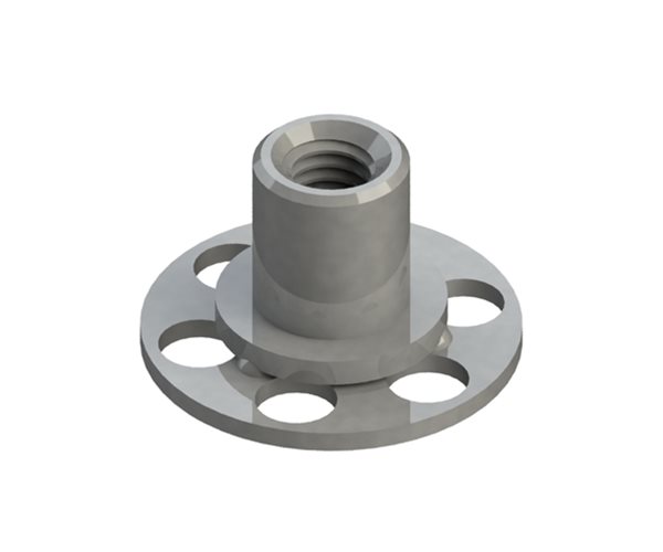 B0N108A Female Bonding Fasteners - 23mm Round Open Base