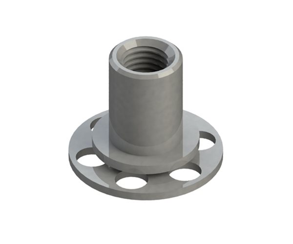 B0N114A Female Bonding Fasteners - 23mm Round Open Base