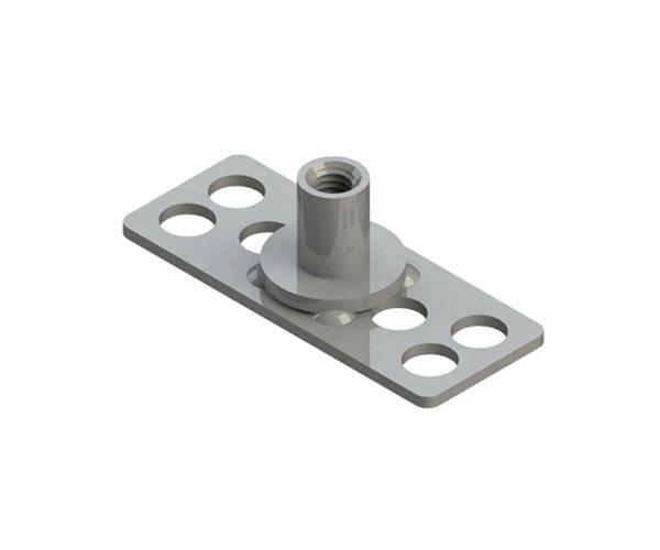 B0N139A Female Bonding Fasteners - 38x15mm Open Base