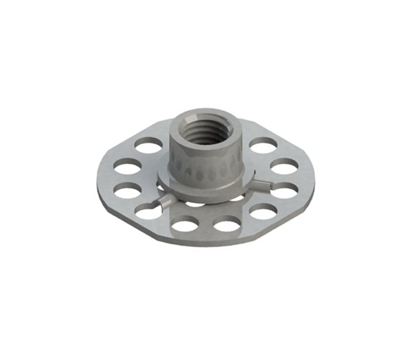 B0N190 Female Bonding Fasteners - 38mm Round Closed Base