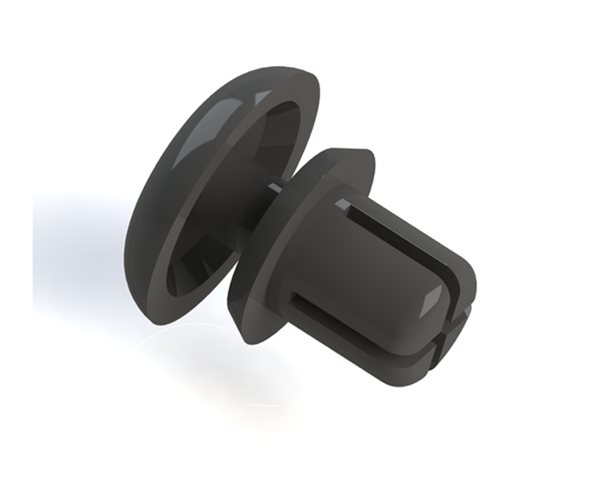 BUR075 Plastic Button Rivets