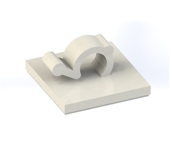 CAC016 Self-Adhesive Cable Clips - Standard