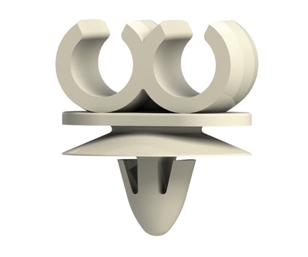 CAC391 W Button Cable Clips - Multi