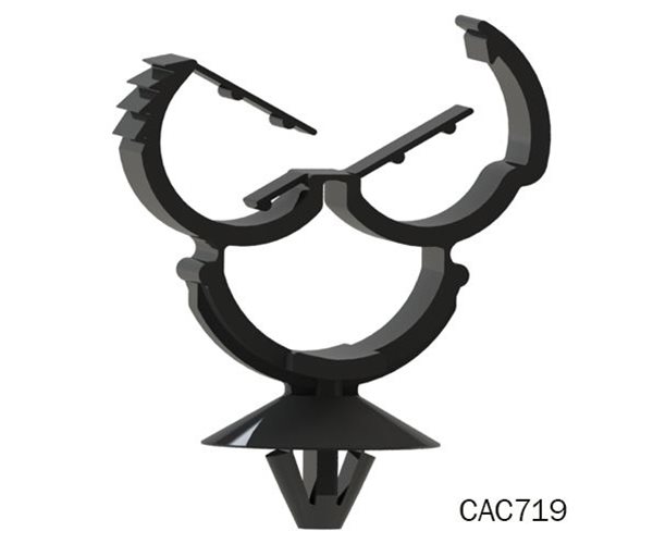 CAC719 Open W-Button Clip