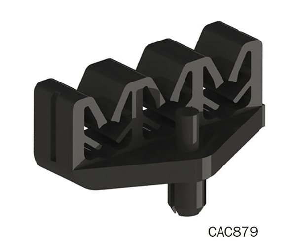 Drive Rivet Cable Clips | Triple  slide 3
