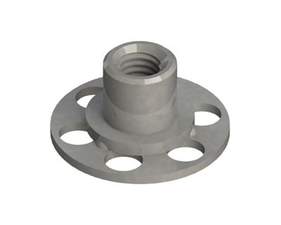 Female Bonding Fasteners | 23mm Round Closed Base