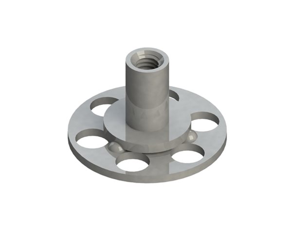 Female Bonding Fasteners | 23mm Round Open Base slide 5