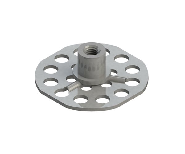 Female Bonding Fasteners | 38mm Round Open Base slide 6