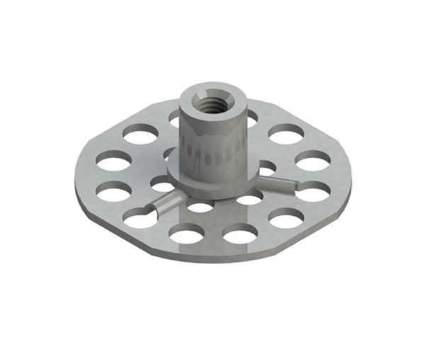 Female Bonding Fasteners | 38mm Round Open Base slide 7