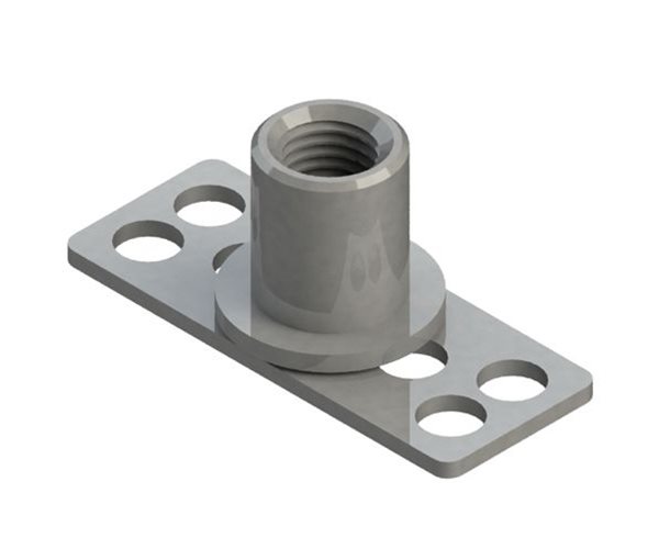 Female Bonding Fasteners | 38x15mm Open Base slide 1