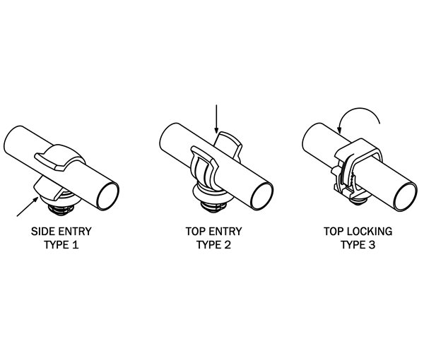 Fir Tree Cable Clips | Single slide 16