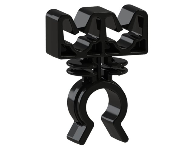 Flexible Swivel Cable & Pipe Clips  - 1 + 2-Way slide 1