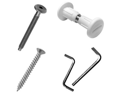 Furniture Bolts, Caps and Screws