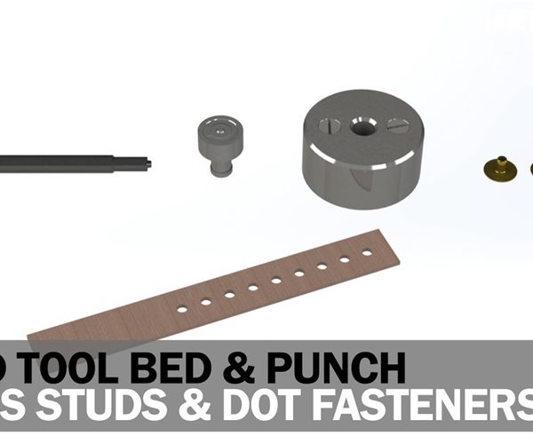 Hand Tool Bed & Punch - Snap Fasteners slide 6