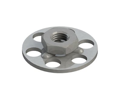 Hex Nut Bonding Fasteners | 23mm Round Closed Base