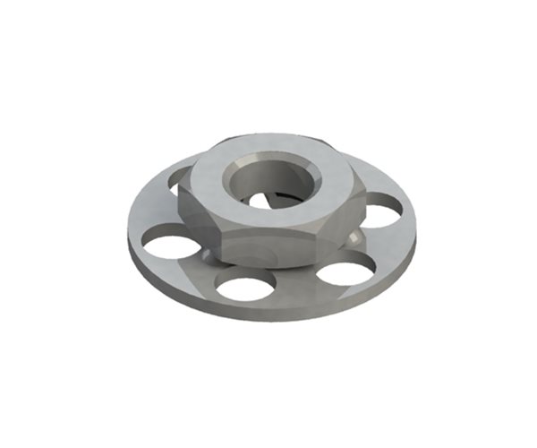 Hex Nut Bonding Fasteners | 23mm Round Open Base slide 3