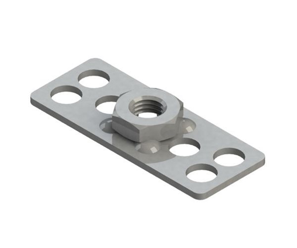 Hex Nut Bonding Fasteners | 38 x 15mm Open Base slide 1