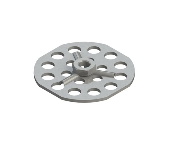 Hex Nut Bonding Fasteners | 38mm Round Open Base slide 2