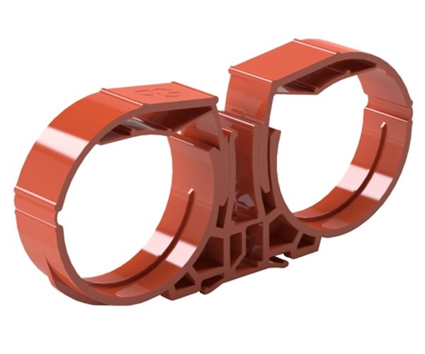 High Voltage Cable Management Clips | Stud Fix | Double