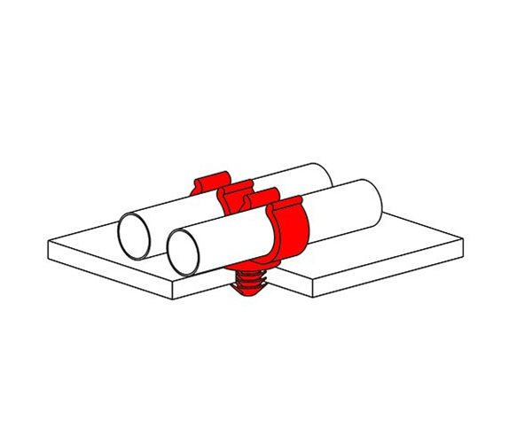 Kabel- & Rohrklemmen - Tannenbaum Mehrfach slide 7