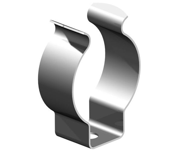 Klemmschellen - Federklemmen - mit schmalem Fuß slide 1