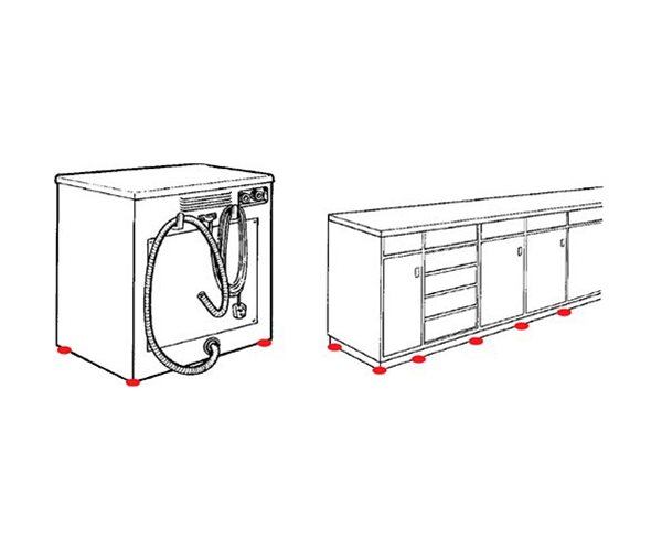 Low Profile Levelling Feet  slide 2