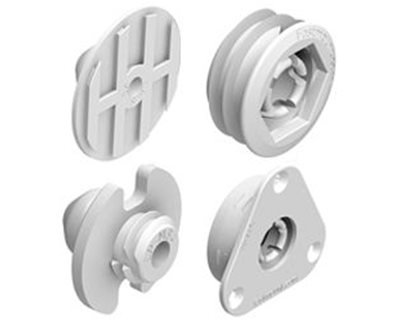 Low Profile Panel Mounting Clips and Socket