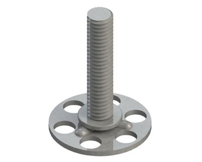 Male Stud Bonding Fasteners | 23mm Round Base