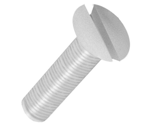 Nylon Screws | Countersunk Head Slotted Drive slide 1