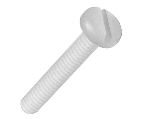Nylon Screws - Pan Head Slotted Drive