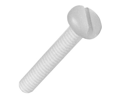 Nylon Screws | Pan Head Slotted Drive