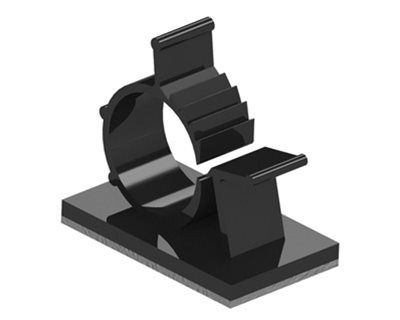 Screw Fixed Self-Adhesive Clips