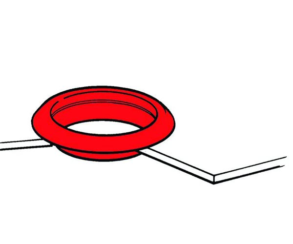 Self-Sealing Grommets
