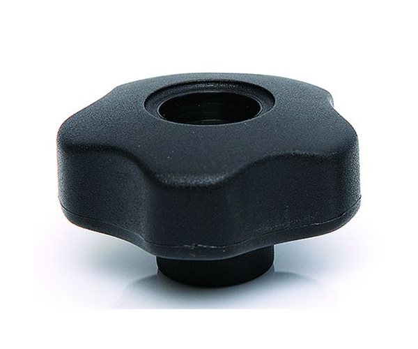 Through Threaded Open Lobe Knob