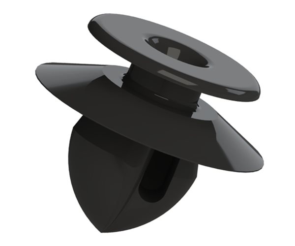 TPF054 Plastic Trim Clips | W Button | One-Piece Type