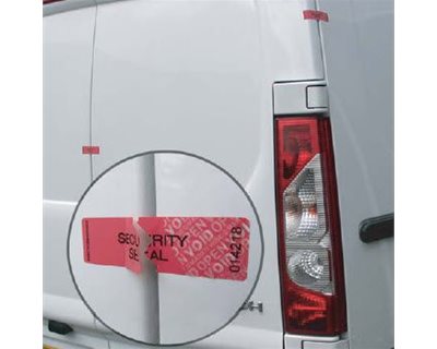 Void-Sicherheitsetiketten ohne Rückstand | Secure Transit | KNDM